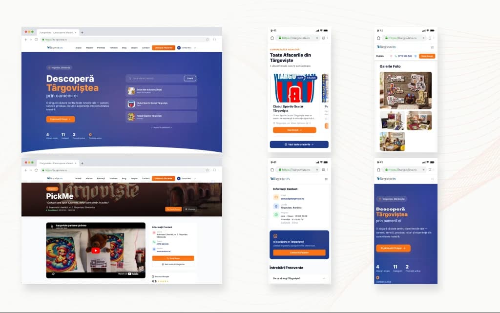 iTârgoviște - Web sitesi Justin Productions tarafından yapıldı