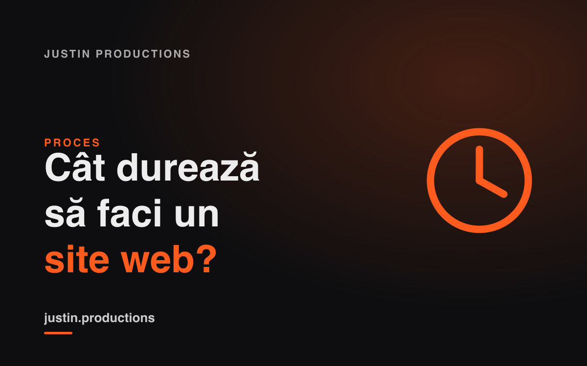 Cât durează să faci un site web?