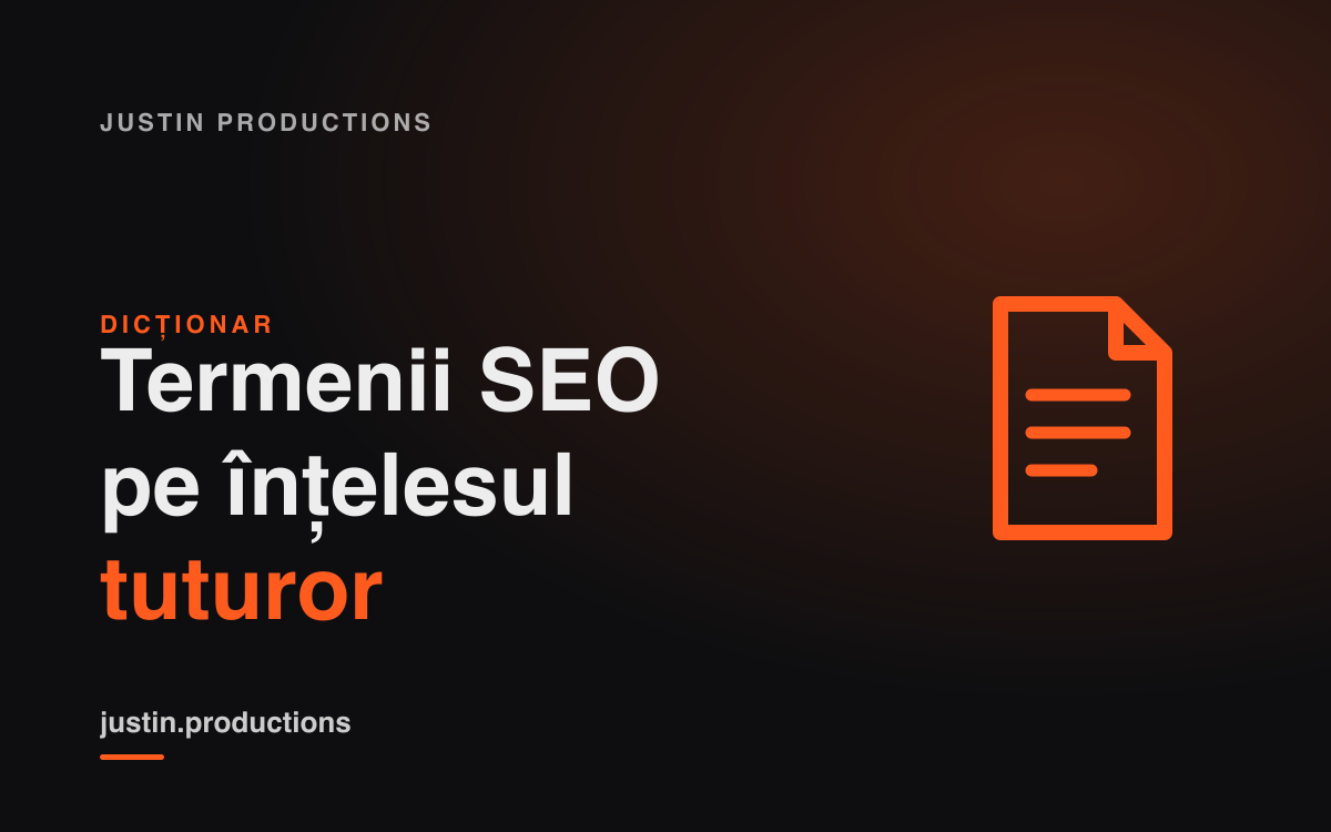 Dicționar SEO: ce înseamnă title, meta description, H1 și restul