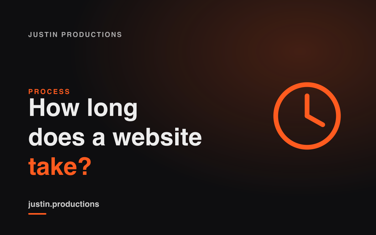 How long does it take to build a website?