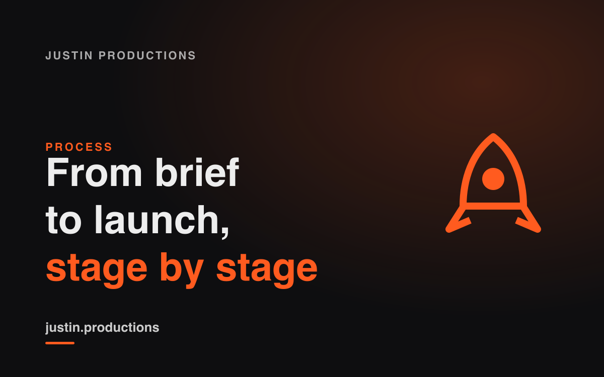 A web project from A to Z: how it runs from brief to launch