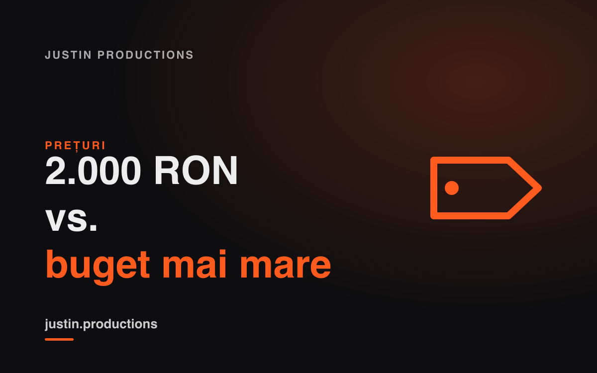 Preț Site Web în România: Ce Primești la 2.000 RON vs. Buget Mai Mare
