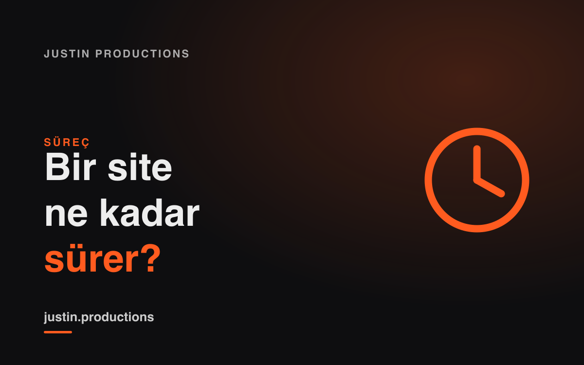 Bir web sitesi ne kadar sürede hazır olur?